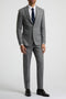 INDUS GREY SOFT CHECK SLIM JKT